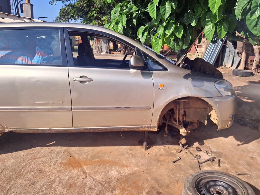 Autowerkstatt in Togo